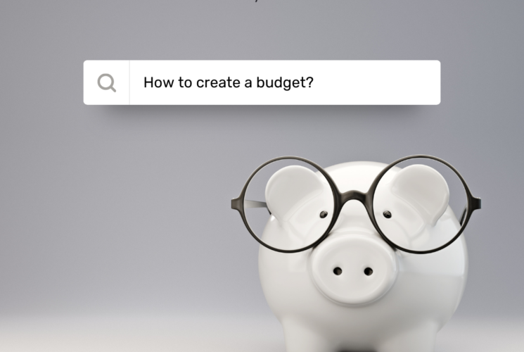 Google search for how to create a budget